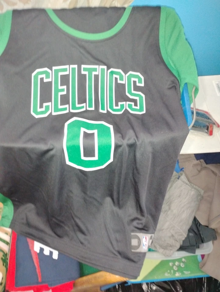 全新 塔图姆 球衣 从未穿过 + 凯尔特人 T — 第 3/4 张图片