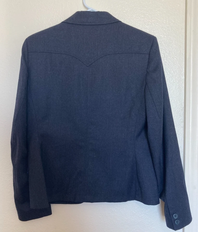 Traje Falda Vintage Kenny Rogers Colección Western 100% Lana Talla 10 Hecho en EE. UU. Foto 2 de 4