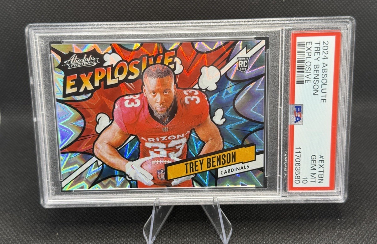 Trey Benson Panini Absolute Explosive #EXTBN Base