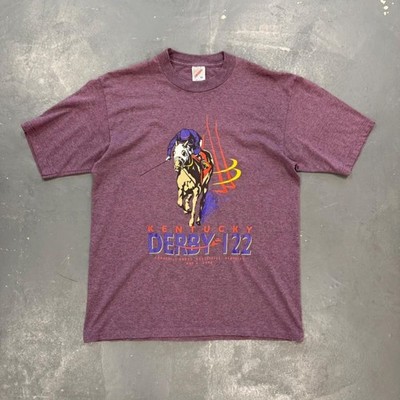 Vintage 1996 Kentucky derby graphic t shirt men s medium