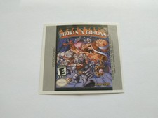 GHOSTS N GOBLINS (USA) Game Boy / GameBoy COLOR GB GBC replacement label