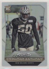 2015 Panini Prizm Rookies Silver Prizm Stephone Anthony #286 jx6