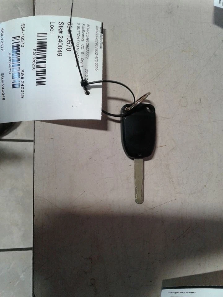 Llavero/remoto seis botones para 11-13 Odyssey 836250 Foto 2 de 4