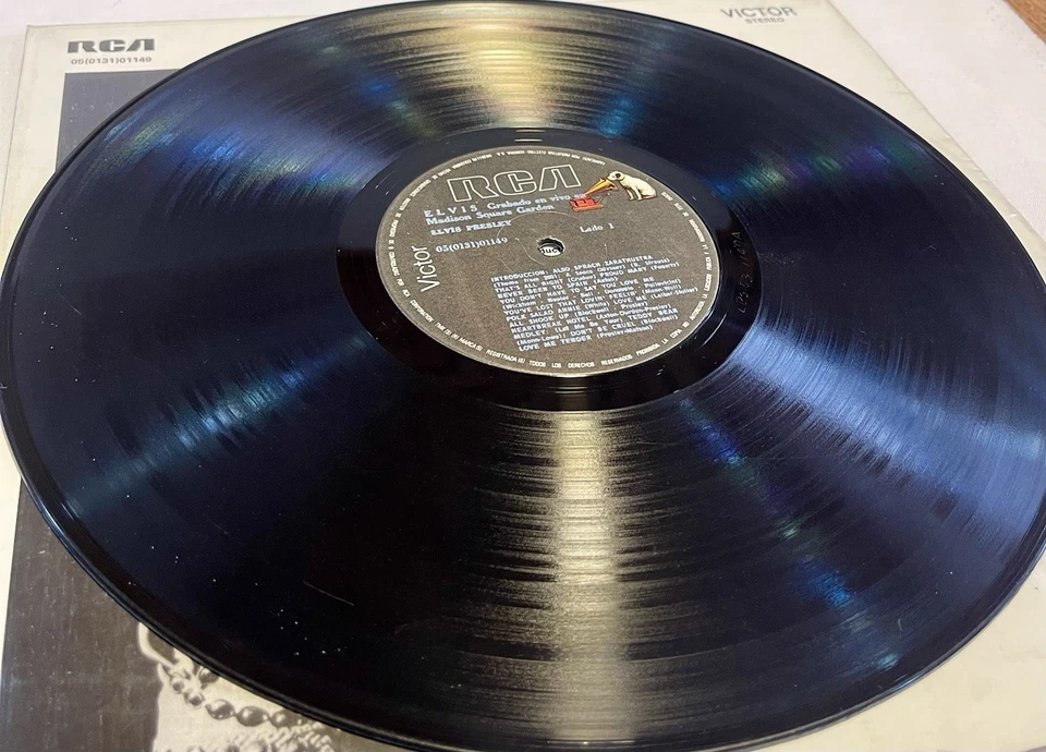 Elvis Presley ‎– Elvis As Recorded At Madison Square Garden - RCA Colombia - Изображение 3 из 4