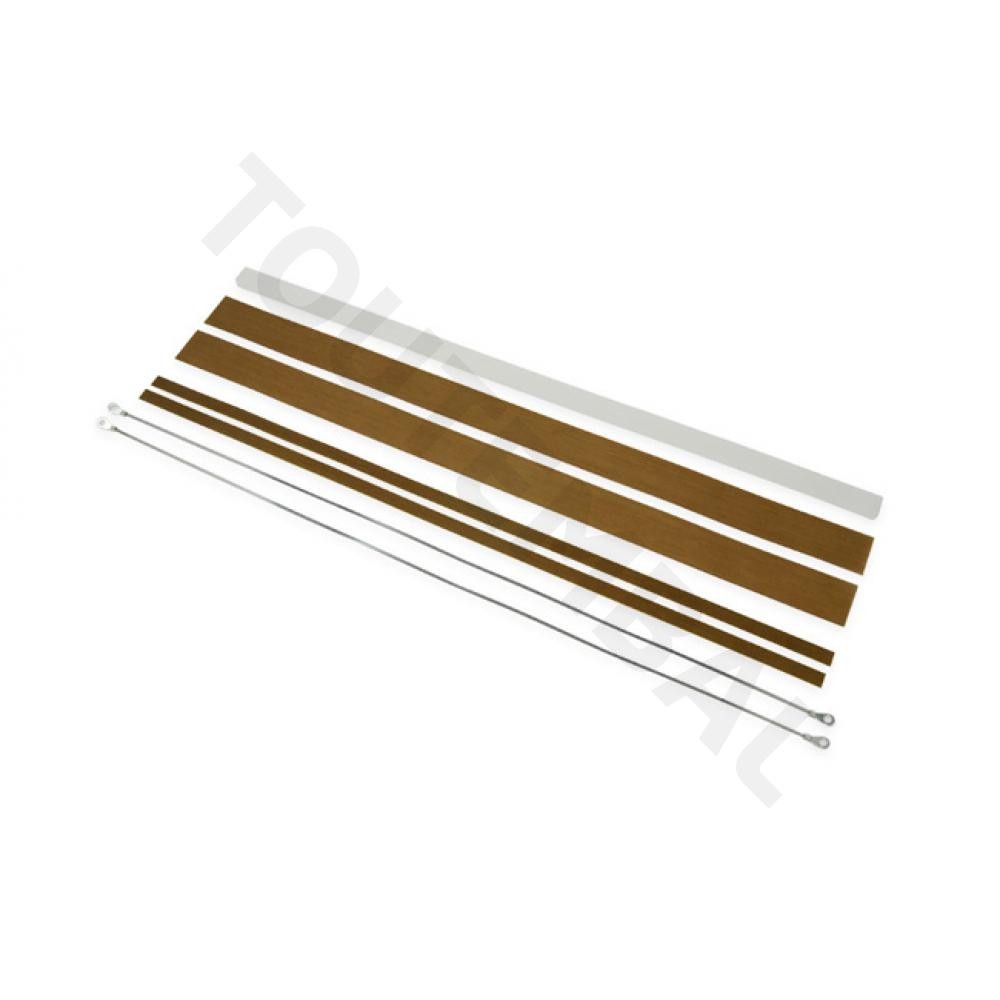 Kit de rechange pour soudeuse 800 mm : pièces de chauffe en téflon et inox