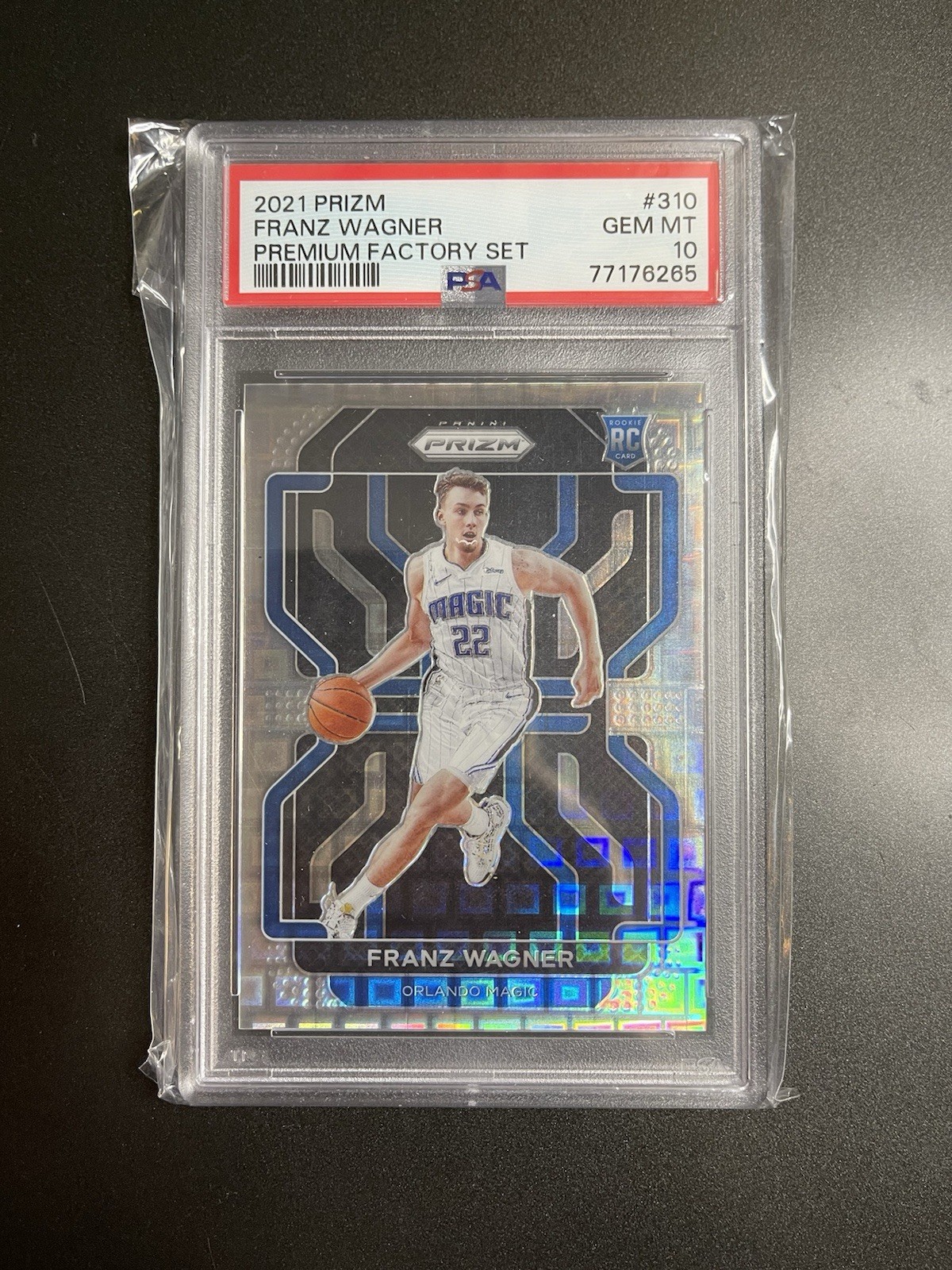 2021-22 Panini Prizm PANDORA PREMIUM FACTORY SET FRANZ WAGNER /150 #310 PSA 10