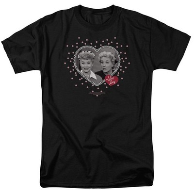 I Love Lucy  ''Hearts And Dots'' T-Shirt or Sleeveless Tank - to 6X