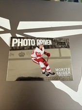 2022-23 O-Pee-Chee Platinum Photo Driven Moritz Seider #PD-8 Red Wings Card
