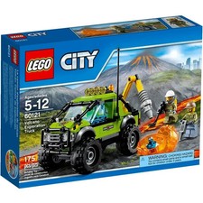 LEGO [City] - Juego de construcción de camiones de exploración volcánica - Serie Volcano Explorers