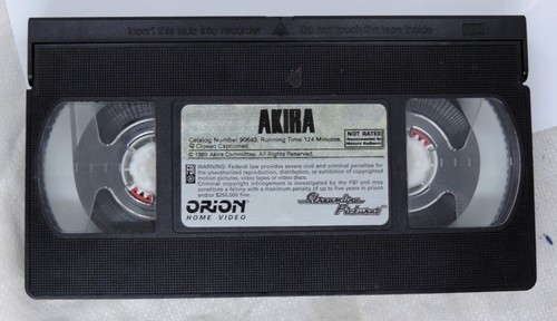 Akira Neo Tokyo Is About to Explode VHS Streamline Pictures Orion Home Video - Bild 3 von 4