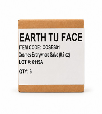 Earth Tu Face Cosmos Everywhere Salve 0.7oz Sealed NEW  Pack of 6