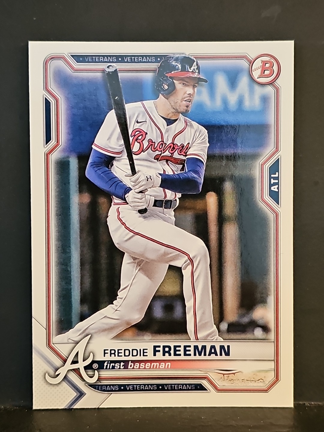 2021 Bowman #14 Freddie Freeman BRAVES 