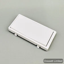 White Paddle For Jasco, GE, Enbrighten, Ultrapro Switch, Dimmer, Fan, No Air Gap