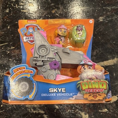 New Paw Patrol Dino Rescue Deluxe Vehicle Skye Dinosour Mystery 