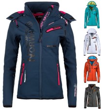 Giacca antipioggia Geographical Norway da donna outdoor tempo libero softshell giacca da mezza stagione