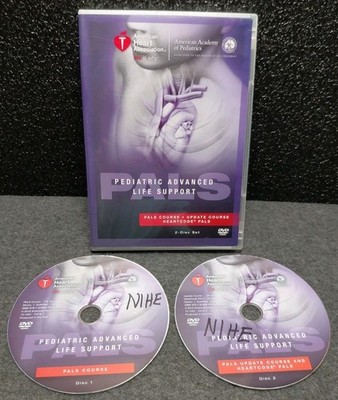 2 DVD Set Pediatric Advanced Life Support by American Heart Association Pals