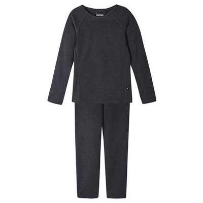 Reima Lani Kinder Thermo Set Black Melange
