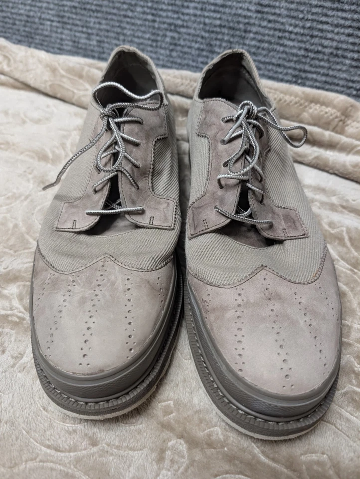 Sorel Para Hombre Mocasín Madson Oxford Cuero Punta de Ala Zapatos Informales Beige Tostado Talla 14 Foto 2 de 4