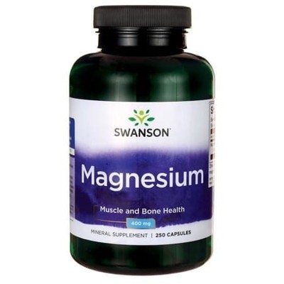 Swanson Magnesiumoxid 200 mg 250 Kapseln