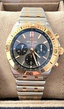 Mens Breitling Chronomat B01 42 Stainless Steel & 18k Red Gold Watchi