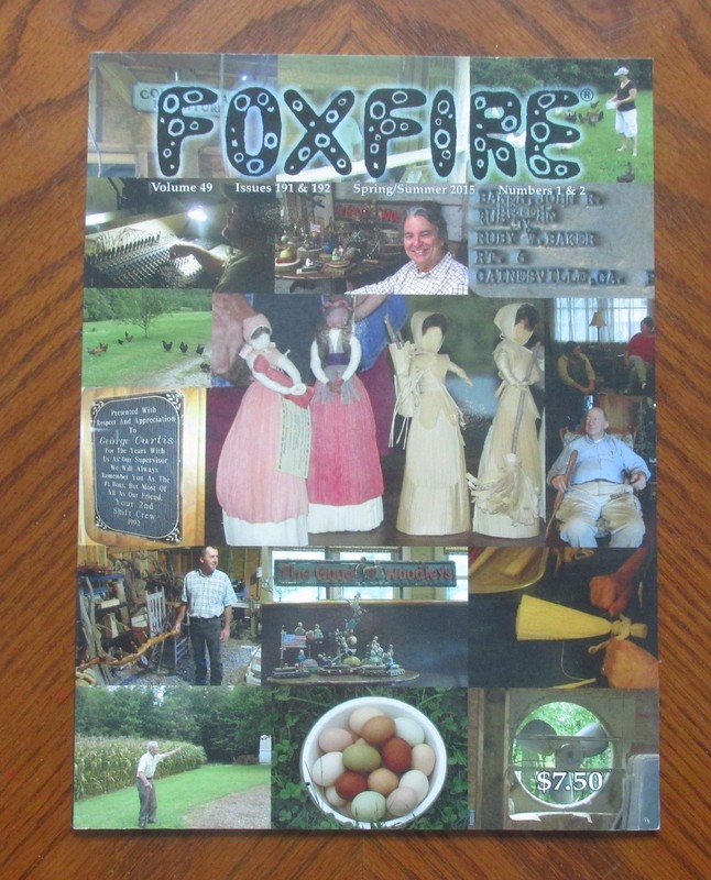 The Foxfire Magazine Vol 49, Issues 191&192, Spring/Summer 2015, Numbers 1&2