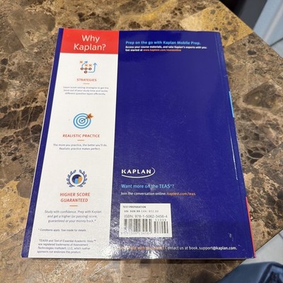 Kaplan Test Prep Ser.: ATI TEAS Prep Plus : 2 Practice Tests + Proven Strategies