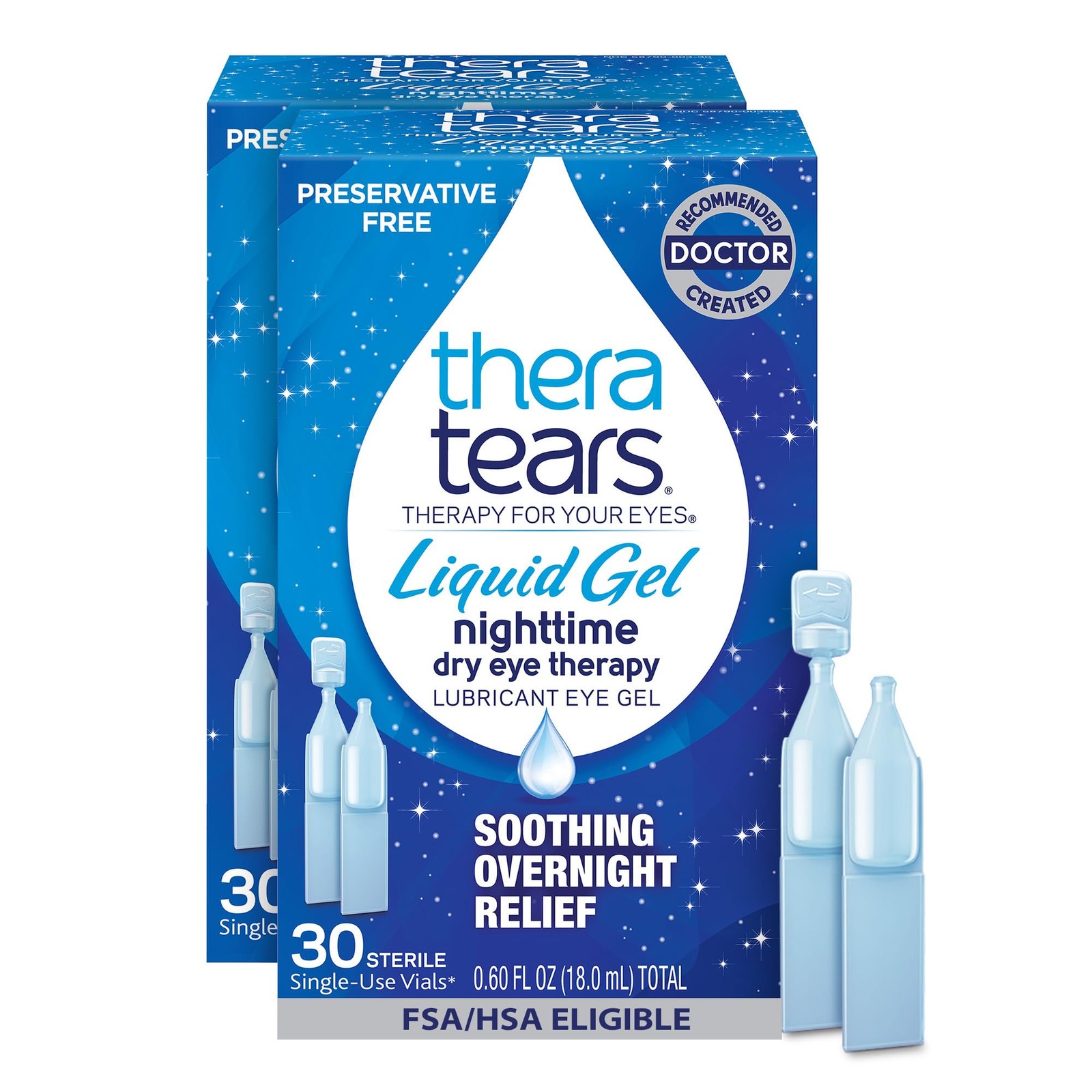 For Dry Eyes, 30 Vials, 30 Count (pack Of 2)