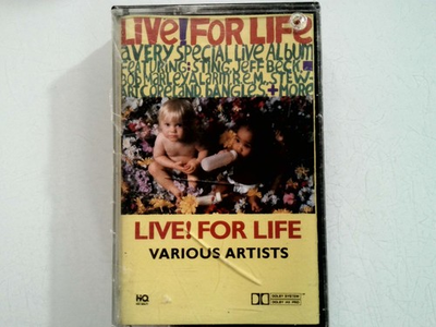 #ad Various Artists Live For Life Cassette 1988 RCA Dolby HQ Sealed $4.89