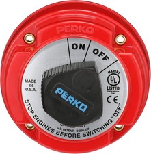 Seachoice Battery Select Switch, Disconnect Isolator Cutoff, One Size, Red