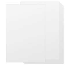 100 Sheets Cardstock Paper - 8.5 X 11 White Thick Paper, 80lb Card Stock Printer