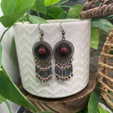 2.25  Earring Set Bohemian Retro Ethnic Tribal Dangle Drop New Free Ship B8633