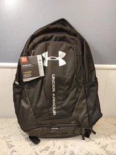 Under Armour Storm UA Hustle 3.0 Backpack Black/Silver Laptop School #1294720