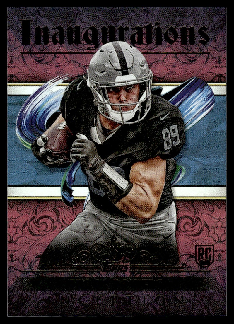 2024 TOPPS INCEPTION INAUGURATIONS CASE HIT BROCK BOWERS ROOKIE LAS VEGAS