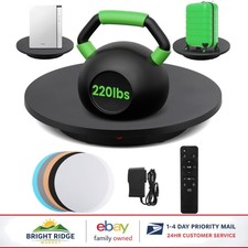 16.5 Inch Round Photography Turntable with Adjustable Speed and Remote Control