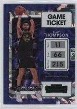 2021-22 Panini Contenders Game Ticket Green Ice Klay Thompson #20 1ek2