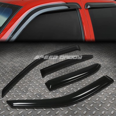 FOR 99-03 PROTEGE/MP3/MPS SMOKE TINT WINDOW VISOR SHADE/SUN WIND/RAIN DEFLECTOR
