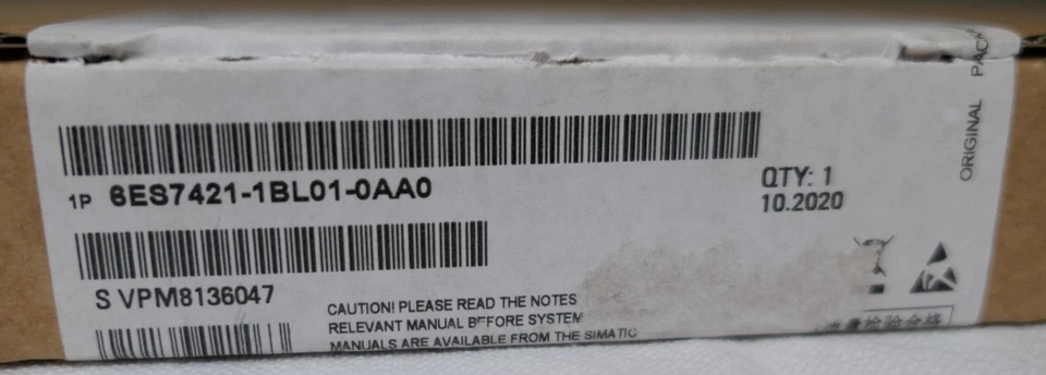 siemens simatic 6ES7421-1BL01-OAAO S7-400 signal module DEIA3 - Photo 4/4