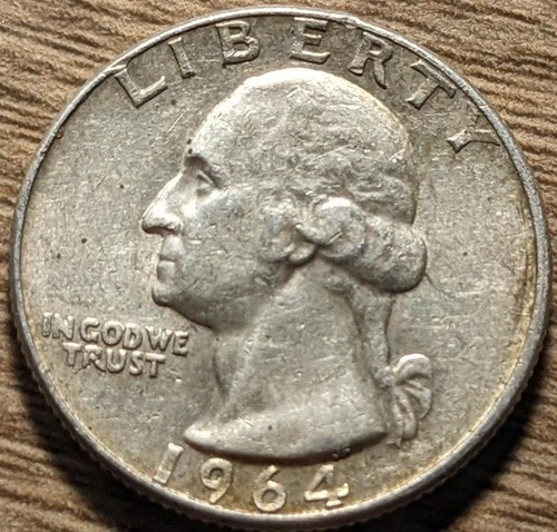 1964 Washington Silver Quarter