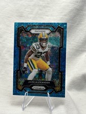 2023 Panini Prizm - Jaire Alexander #109 No Huddle Blue Prizm /95