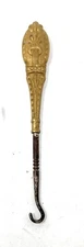 Gold Antique Travelling Pocket Button Gloves Boot Hook