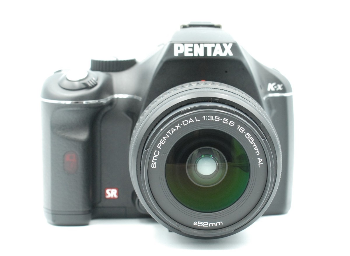 PENTAX K-x DSLR Camera Black w/ 18-55mm Lens - Excellnt +5
