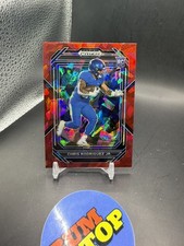 2023 Panini Prizm Draft Picks RED Cracked Ice RC #130 CHRIS RODRIGUEZ JR.