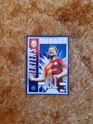  2023-24 Topps UEFA Champions League Sticker #578 Mertens Impact 