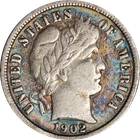1902-S Barber Dime