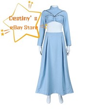 2025 Star Wars Padm  Amidala Princess Halloween Cosplay Costume Blue Dress Gift