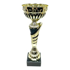 10.25 Inch Black and Gold Trophy Cup - Event, Sport Tournaments, Competitions...