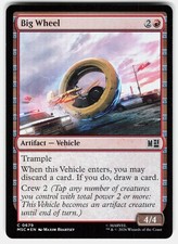 MAGIC MTG BIG WHEEL 679 COMMANDER: MARVEL SUPER HEROES FOIL