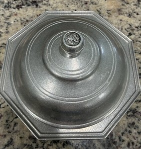Wilton Columbia 4 Qt Octagonal Pewter Soup Tureen w/ Lid R1111