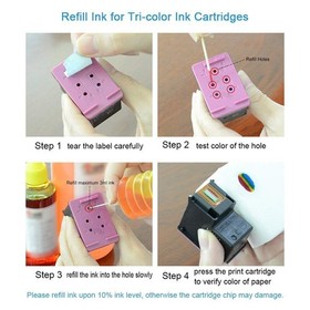Ink Refill kit 5x100ml for Canon 250 251 270 271 280 281 1200 2200 PG240 CL24...