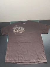 Local Motion T-Shirt Men's Size XL Classic Logo Graphic Brown Vtg Y2k Surf